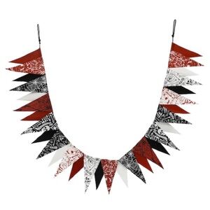 6ft. Skeleton Flag Garland by Ashland Halloween Decor